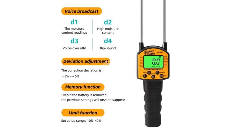 Harness Precision in Agriculture: AR991 Moisture Meter from Nano Zone - Optimize Coir and Cinnamon Production in Sri Lanka