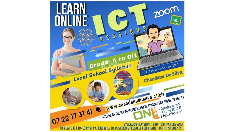 ICT Online Classes for Grades 6 7 8 9 10   O L