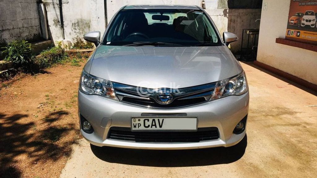 Toyota Axio Car For Rent in Sri Lanka