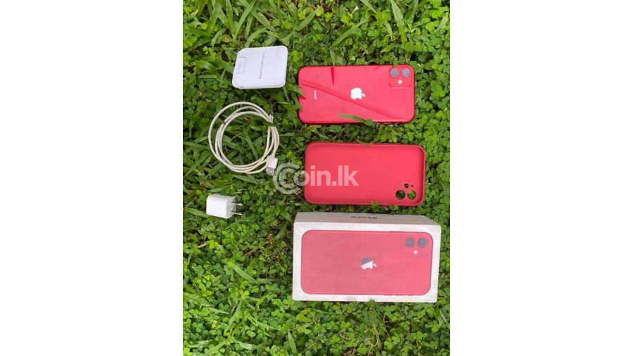 APPLE 11 PRODUCT RED PHONE SALE