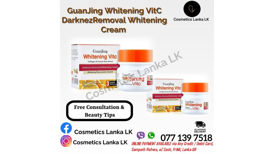 Guangjing Whitening VitC Darkness Removal Whitening Cream 