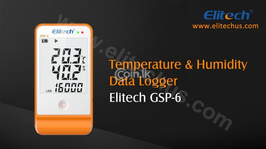Elitech GSP-6: Revolutionizing Industrial Temperature   Humidity Measurement in Sri Lanka