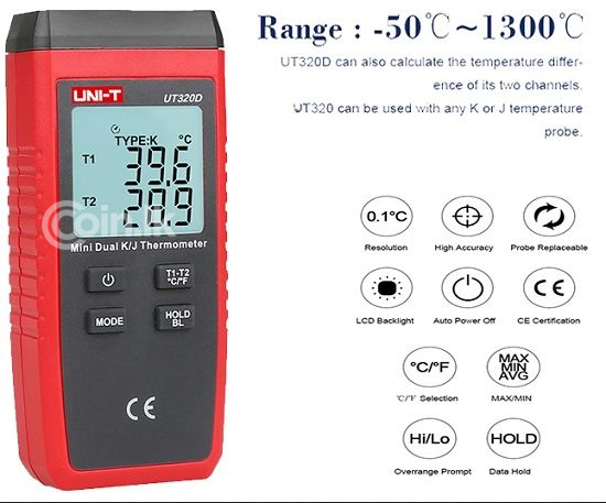 Sri Lanka’s Industrial Game-Changer: UNI-T UT320A and UT320D Thermometers from Nano Zone Trading