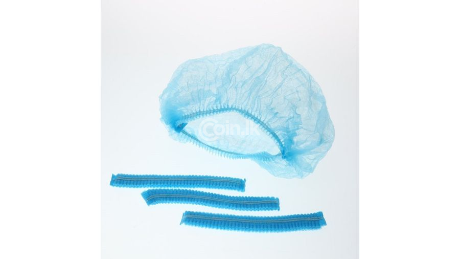 head cap  disposable  - blue