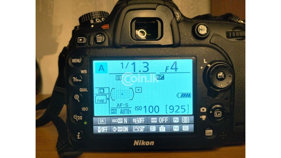 Nikon d7100 and 3 lenses