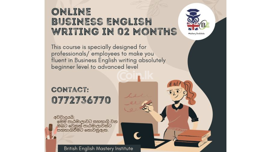 Advanced Business English Writing for Adults and Any