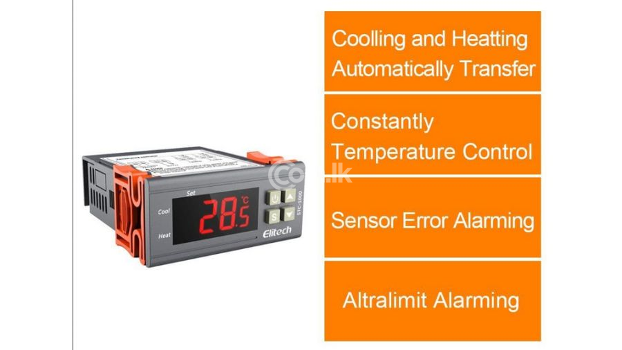 Buy the Elitech STC-1000 Digital Temperature Controller in Sri Lanka for Precision and Reliability