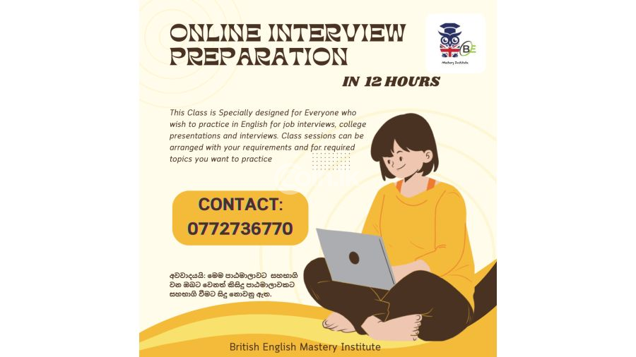 English Interview Preparation Class