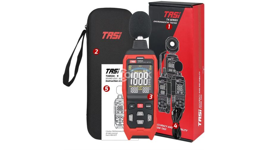 Professional TASI TA652B Sound Level Meter: Optima