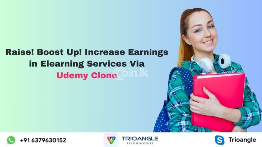 Multi-revenue Driven Udemy Clone to Duoble Up Earn